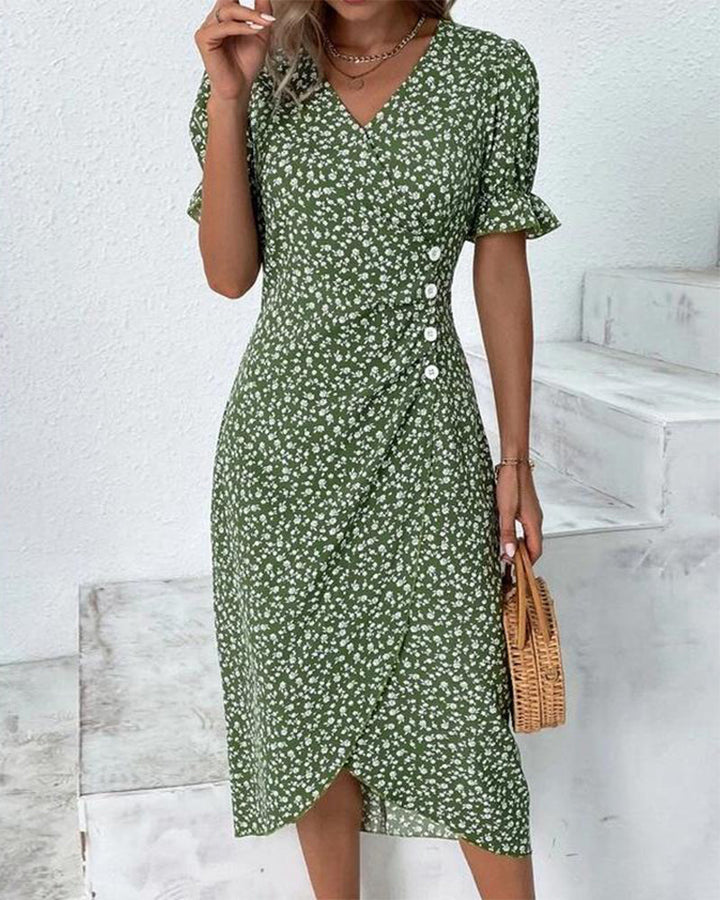 Mirri™ | Effortless Floral Elegance Dress