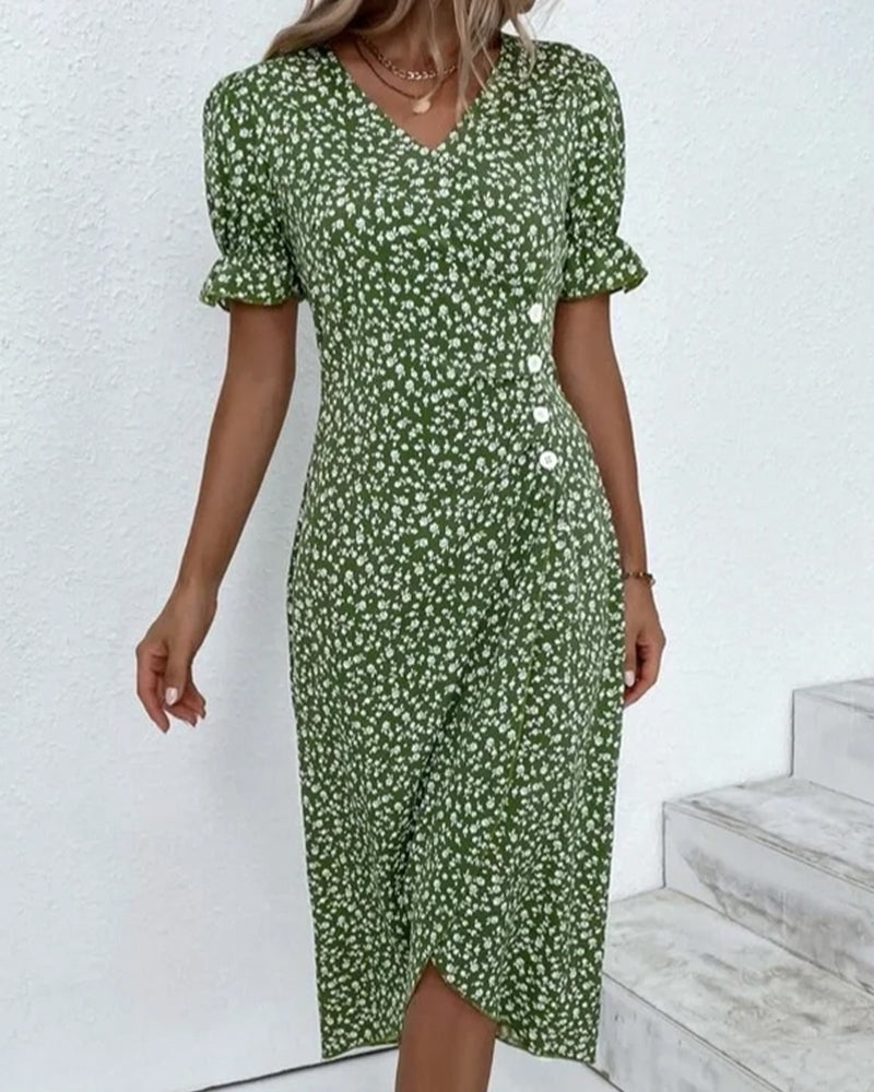 Mirri™ | Effortless Floral Elegance Dress
