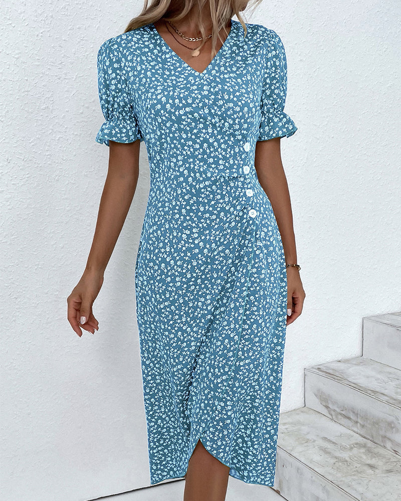 Mirri™ | Effortless Floral Elegance Dress