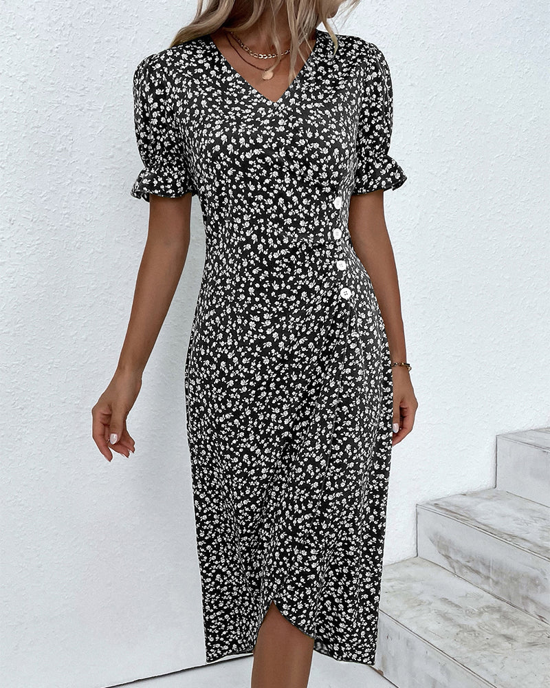 Mirri™ | Effortless Floral Elegance Dress