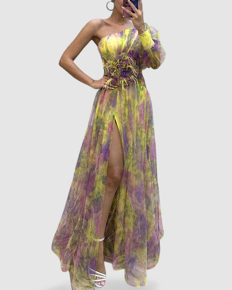 The Odessa™ – Maxi Slit Fairy Dress