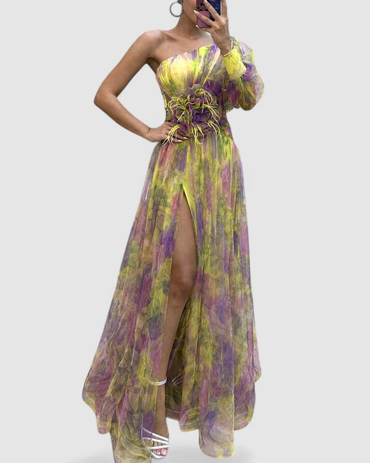 The Odessa™ – Maxi Slit Fairy Dress