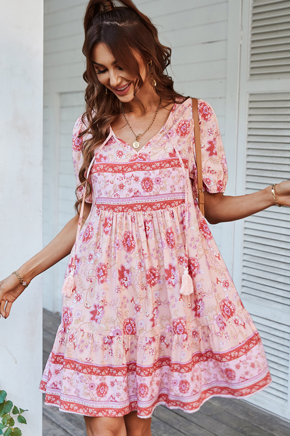 Lylia™ | Bohemian Floral Maxi Dress