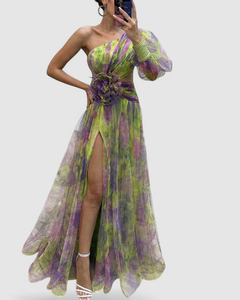 The Odessa™ – Maxi Slit Fairy Dress