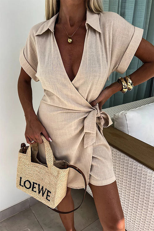 Evelisse | Chic Short Sleeve Jumpsuit
