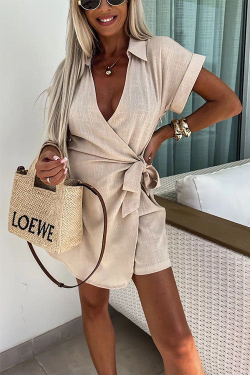 Evelisse | Chic Short Sleeve Jumpsuit