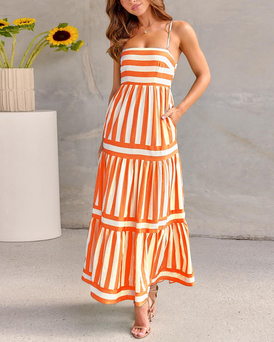 The Luciah | Vibrant Summer Maxi Dress