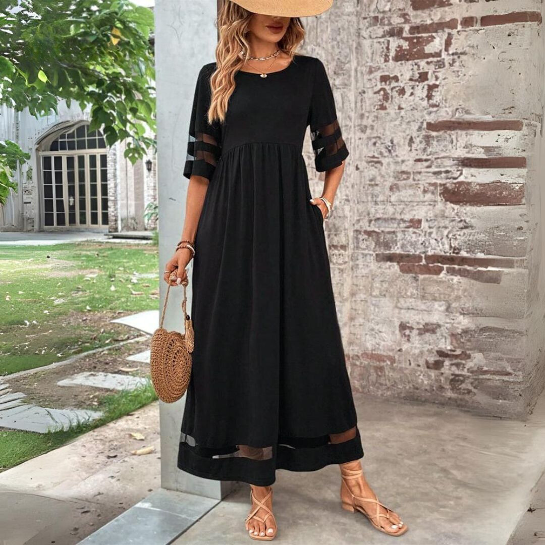 Eucalypta™ | Elegant Women's Tummy Covering Dress