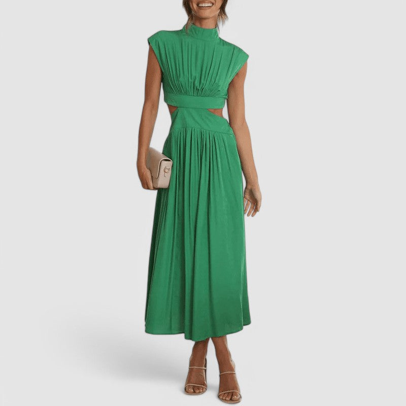 The Eulalia™ – Waist Define Maxi Dress