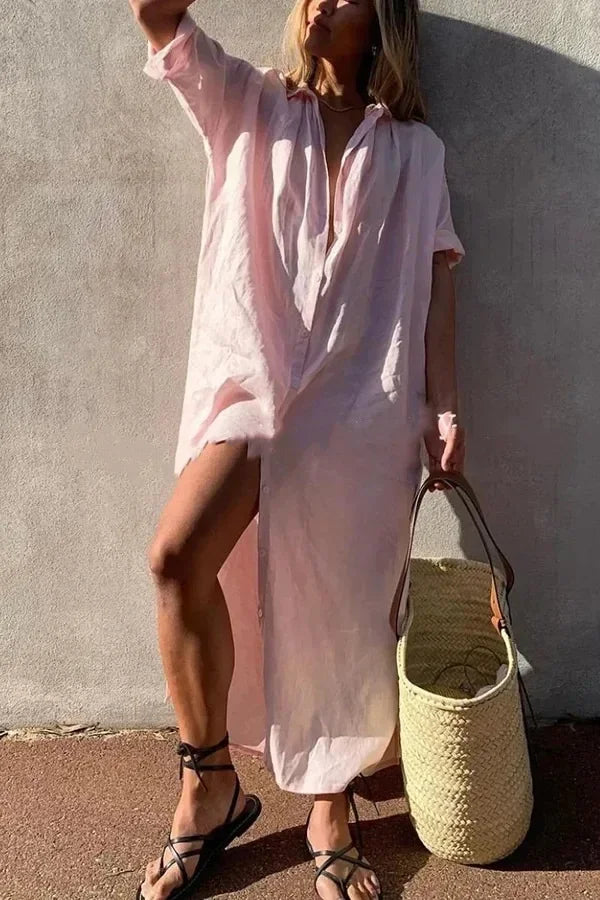 Malia™ – Linen Spring Dress