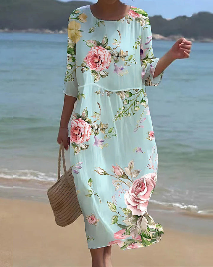MARTHA™ KJOLE | Tidløs elegance i blomstrende design