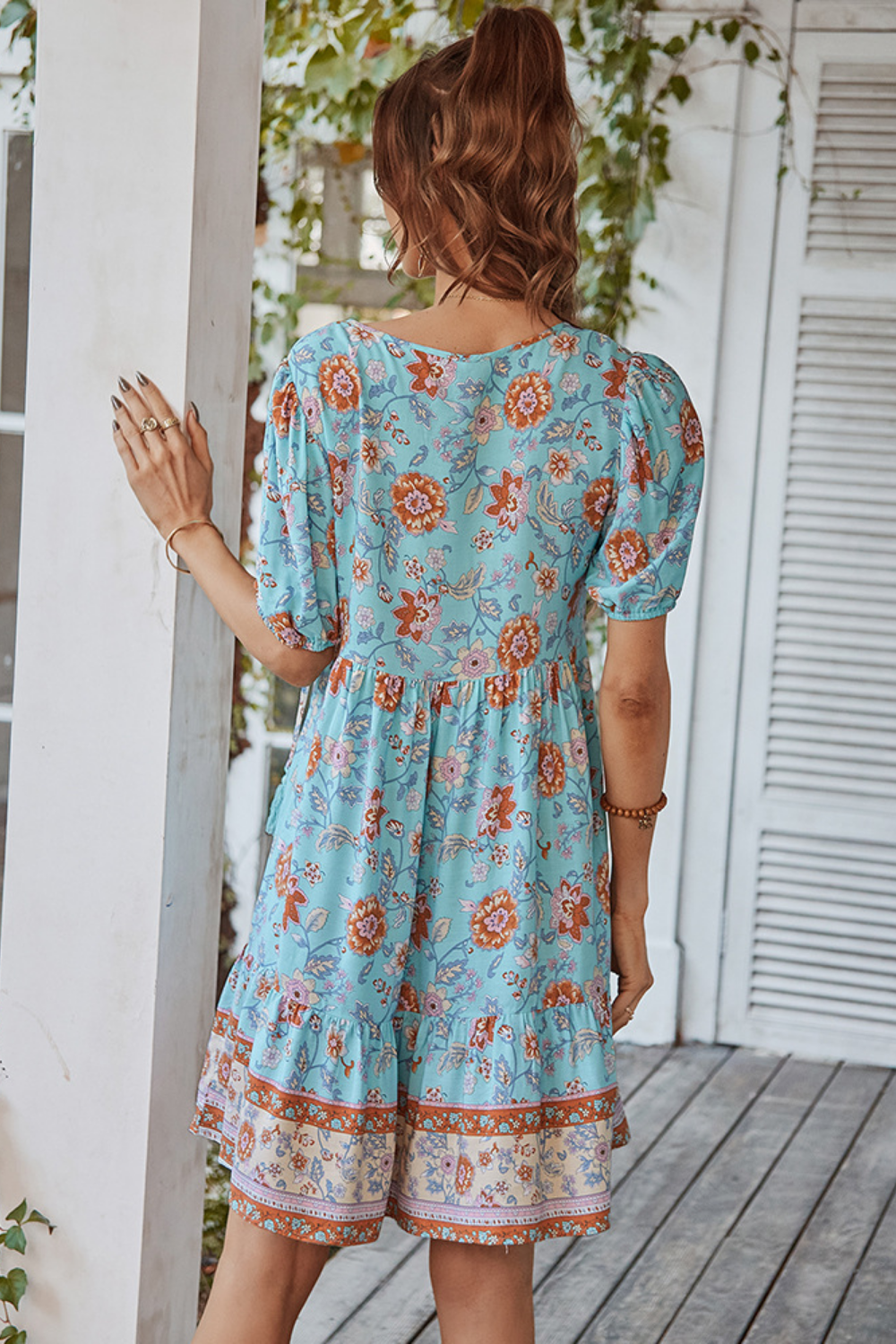 Lylia™ | Bohemian Floral Maxi Dress
