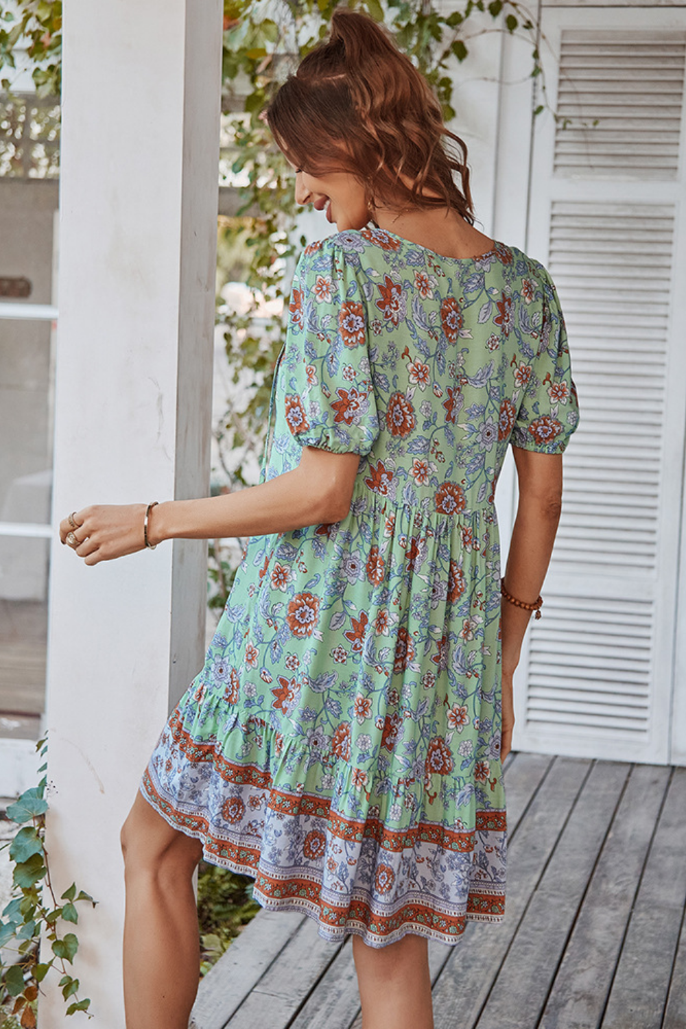 Lylia™ | Bohemian Floral Maxi Dress