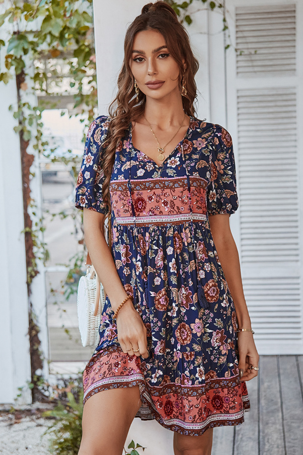 Lylia™ | Bohemian Floral Maxi Dress