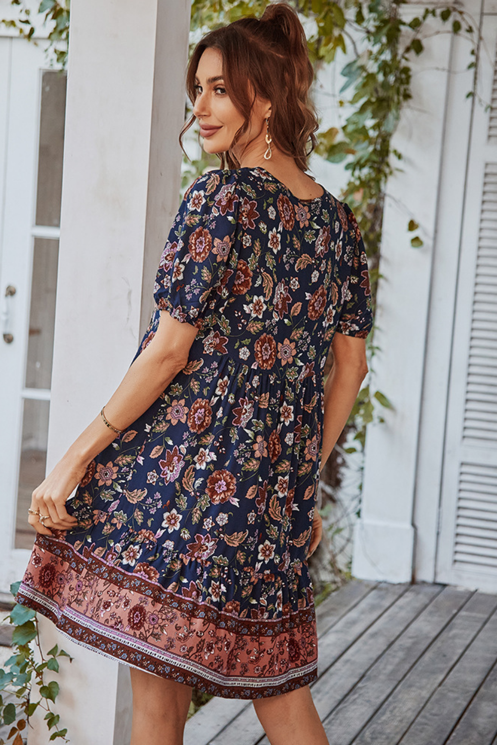Lylia™ | Bohemian Floral Maxi Dress