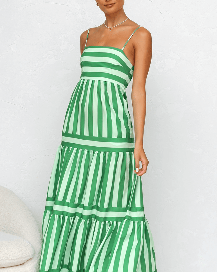 The Luciah | Vibrant Summer Maxi Dress