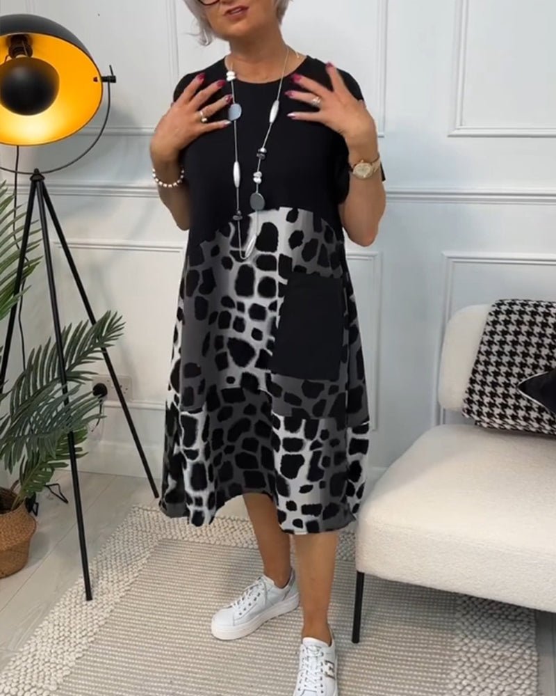 Mira™ - Effortless Cotton Chic Midi Dress