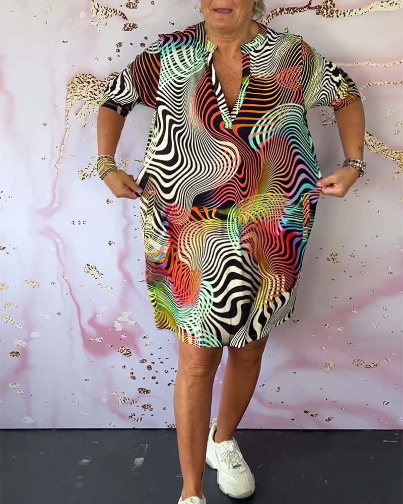 The Fay™ - The Elegant V-Neck Dress