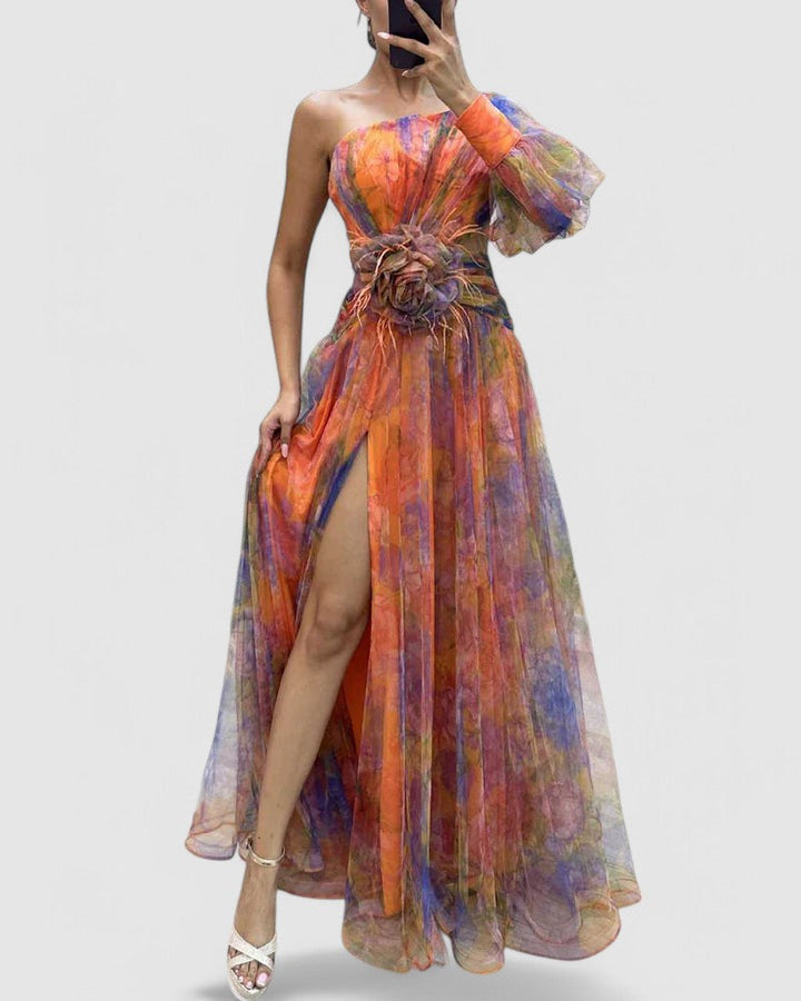The Odessa™ – Maxi Slit Fairy Dress