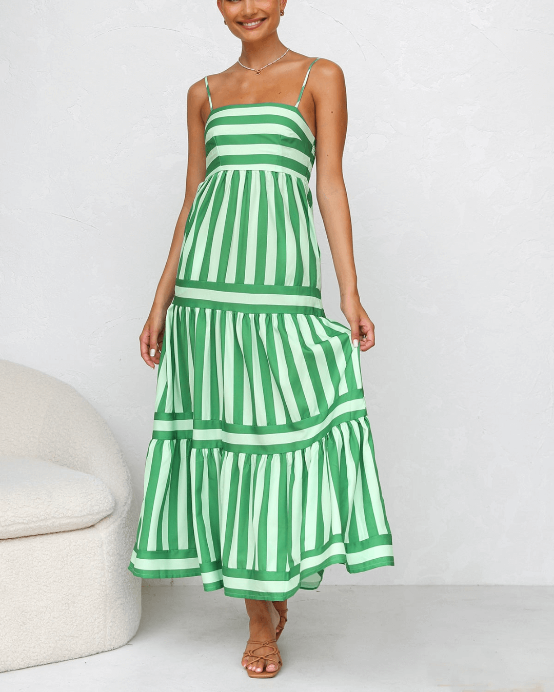 The Luciah | Vibrant Summer Maxi Dress