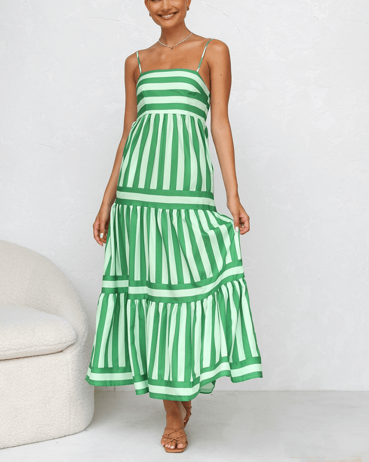 The Luciah | Vibrant Summer Maxi Dress