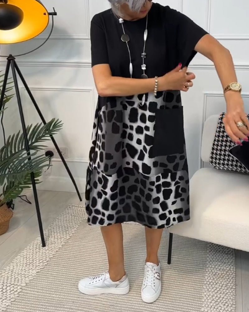 Mira™ - Effortless Cotton Chic Midi Dress