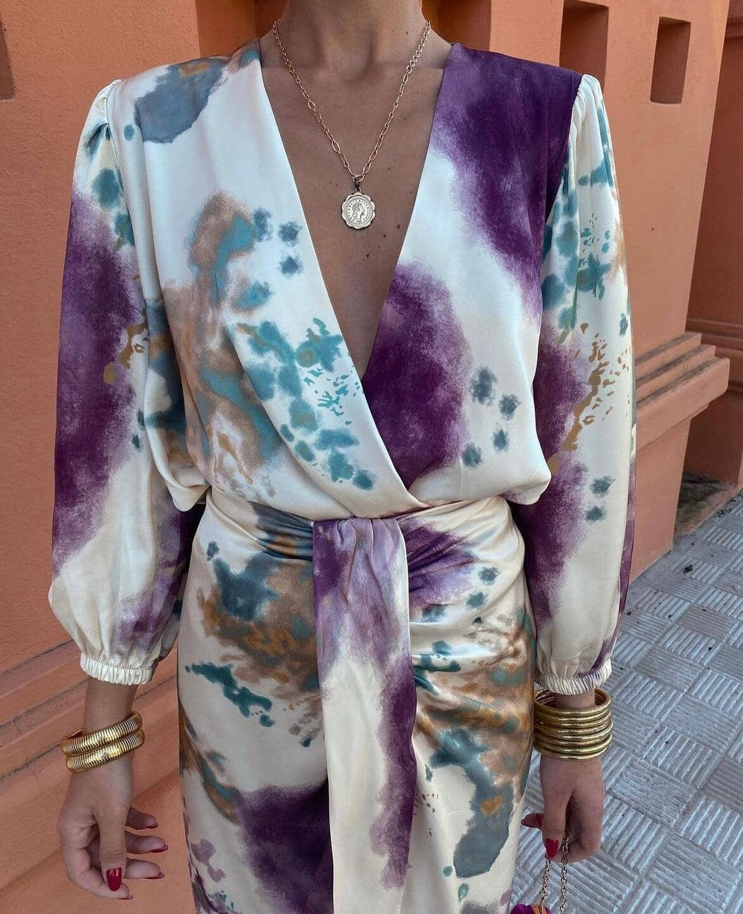The Mora - Stylish Two-Piece Patterned Ensemble
