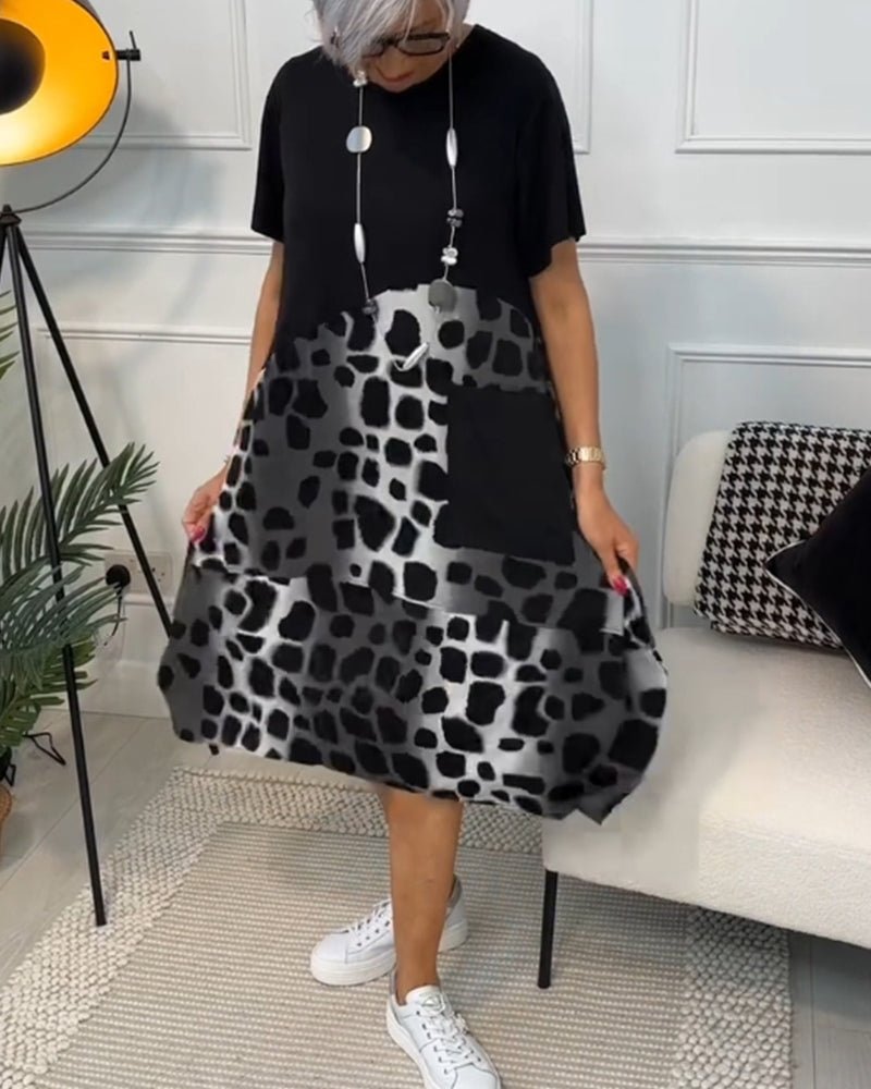 Mira™ - Effortless Cotton Chic Midi Dress
