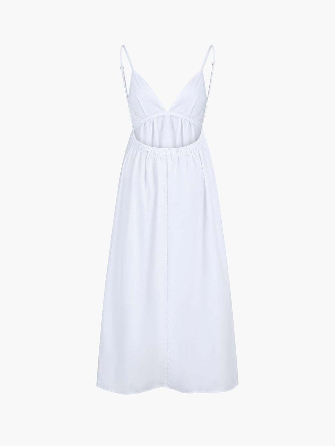 The Lilah - Cotton Maxi Low Back Dress