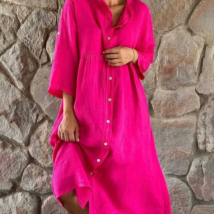 Callista | Effortless Elegance Midi Dress