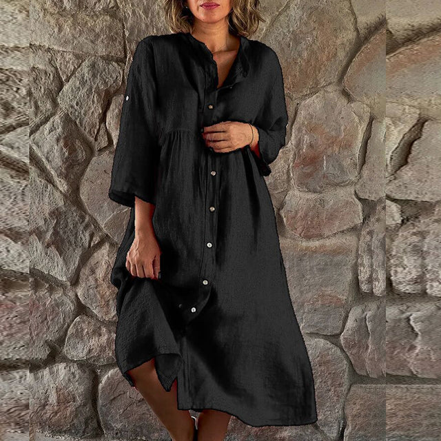 Callista | Effortless Elegance Midi Dress