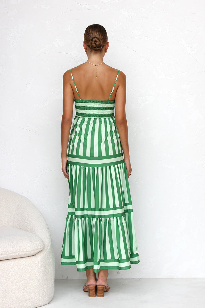 The Luciah | Vibrant Summer Maxi Dress