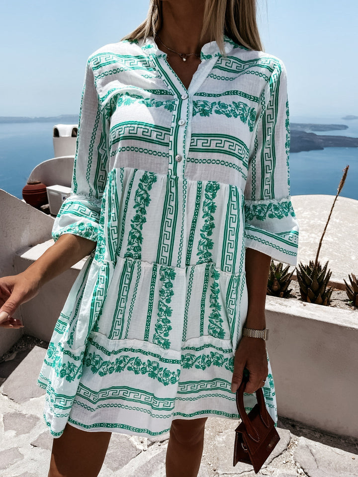 Tayambra | Boho Ruffle Dress
