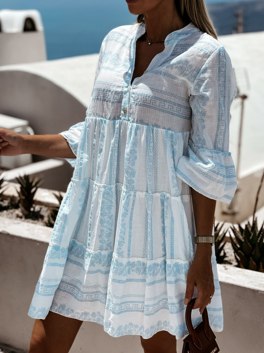 Tayambra | Boho Ruffle Dress