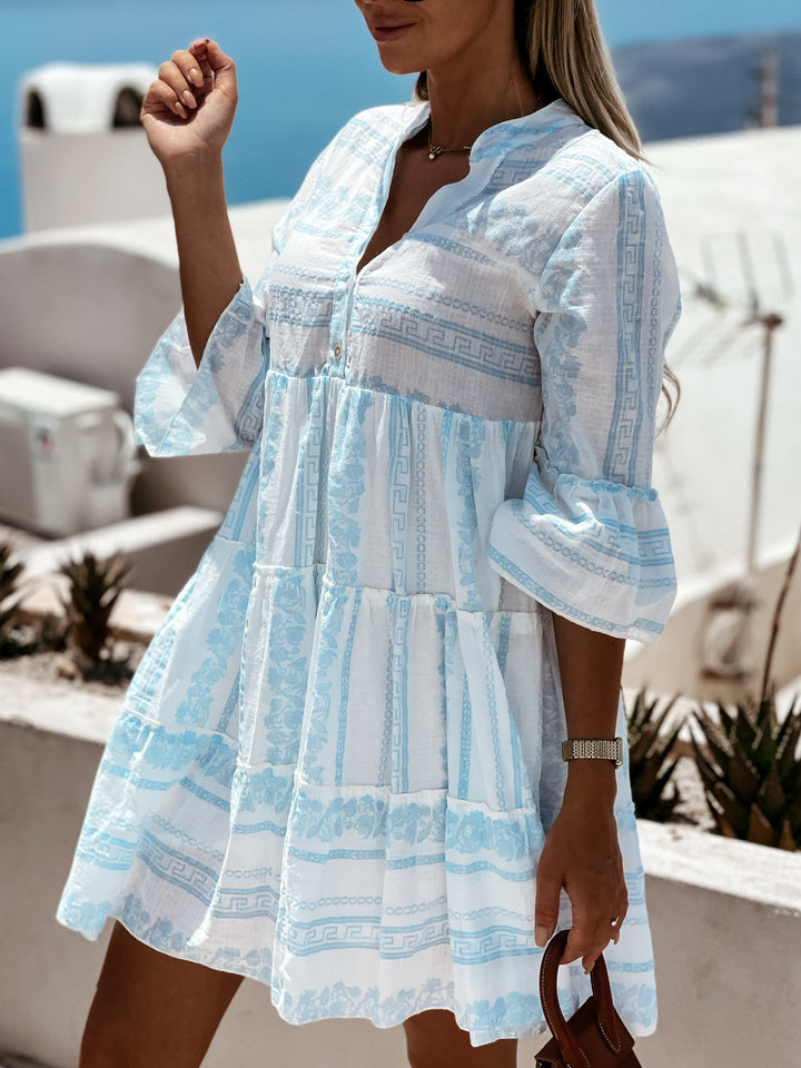 Tayambra | Boho Ruffle Dress