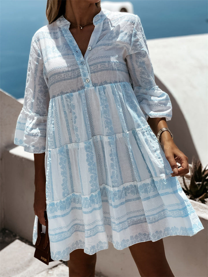 Tayambra | Boho Ruffle Dress