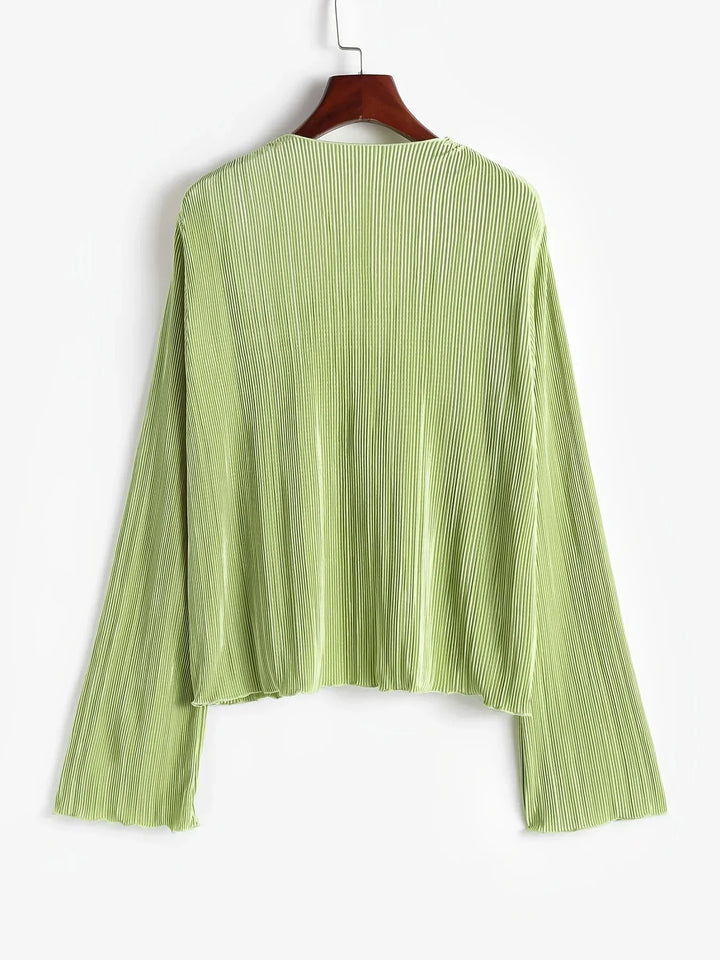 Mikaela™ | V-Hals Strik Top