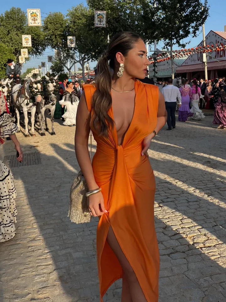The Moriah - Chic Pleated Dress