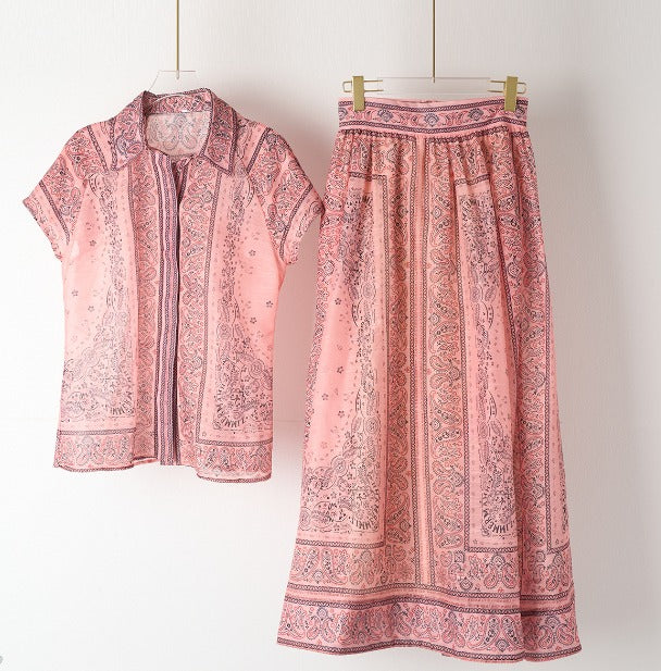The Nevaeh - 2 in 1 Blouse and Epitome Skirt