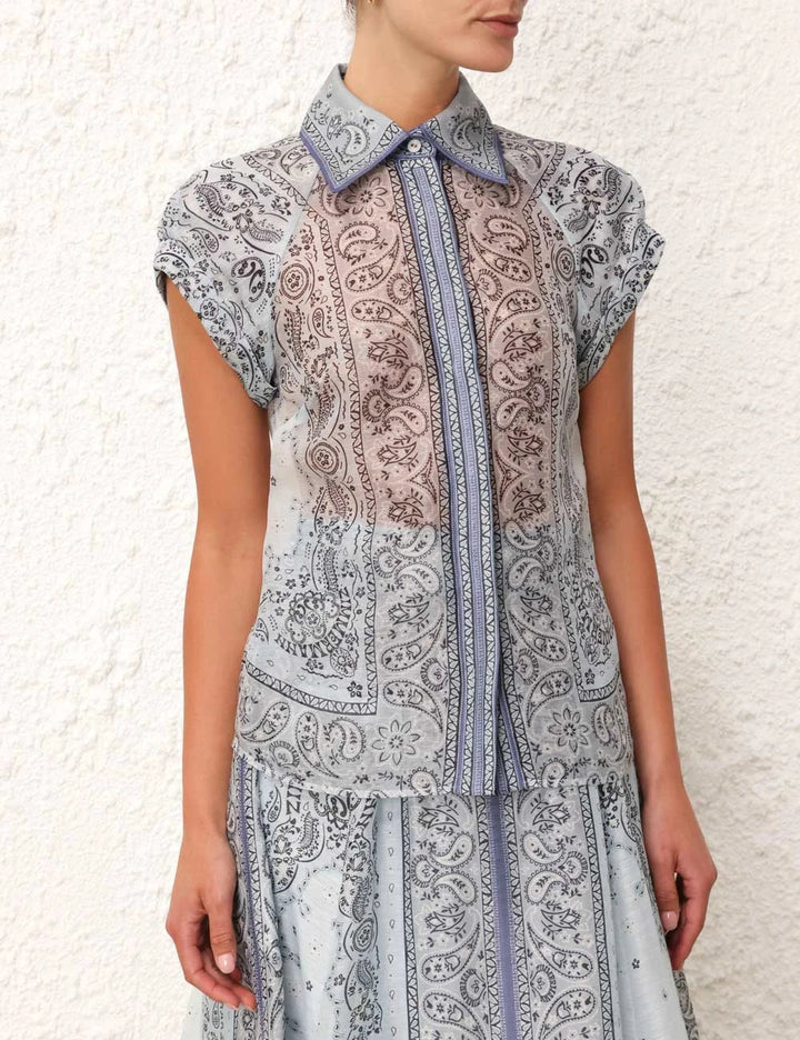 The Nevaeh - 2 in 1 Blouse and Epitome Skirt
