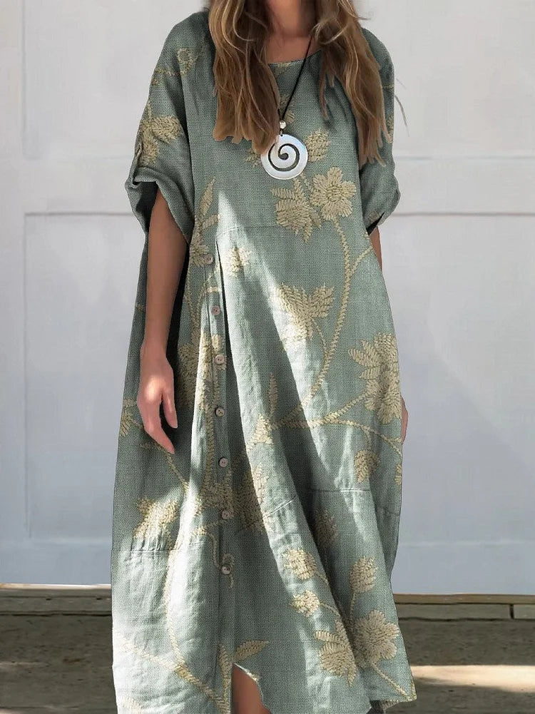 Meadow™ | Relaxed Elegance Maxi Dress
