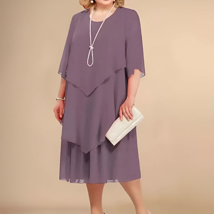 Katy | Elegant Lagdelt Kjole