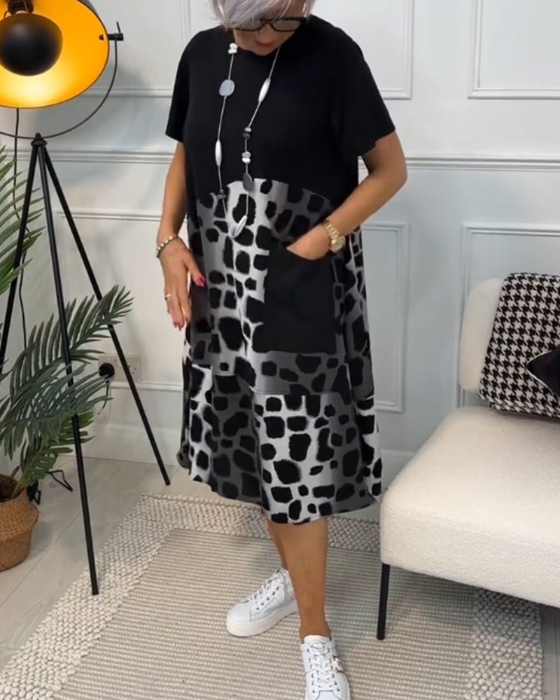 Mira™ - Effortless Cotton Chic Midi Dress