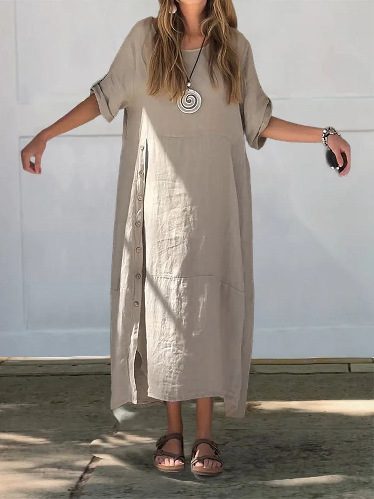 Meadow™ | Relaxed Elegance Maxi Dress
