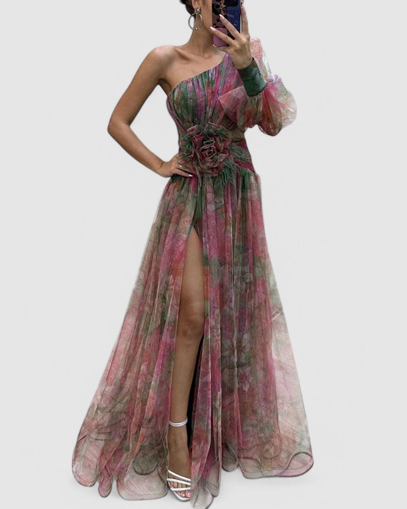 The Odessa™ – Maxi Slit Fairy Dress