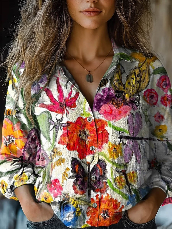 Clara™ | Strålende Solsikkebluse