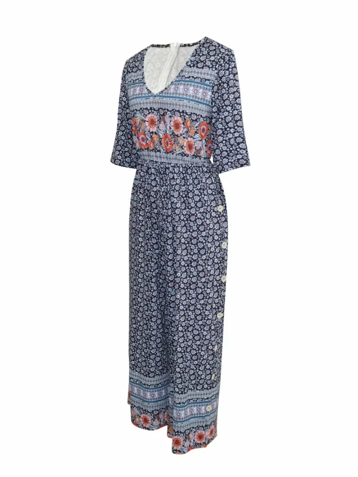 Nerina™ – Sommerlig blomster jumpsuit