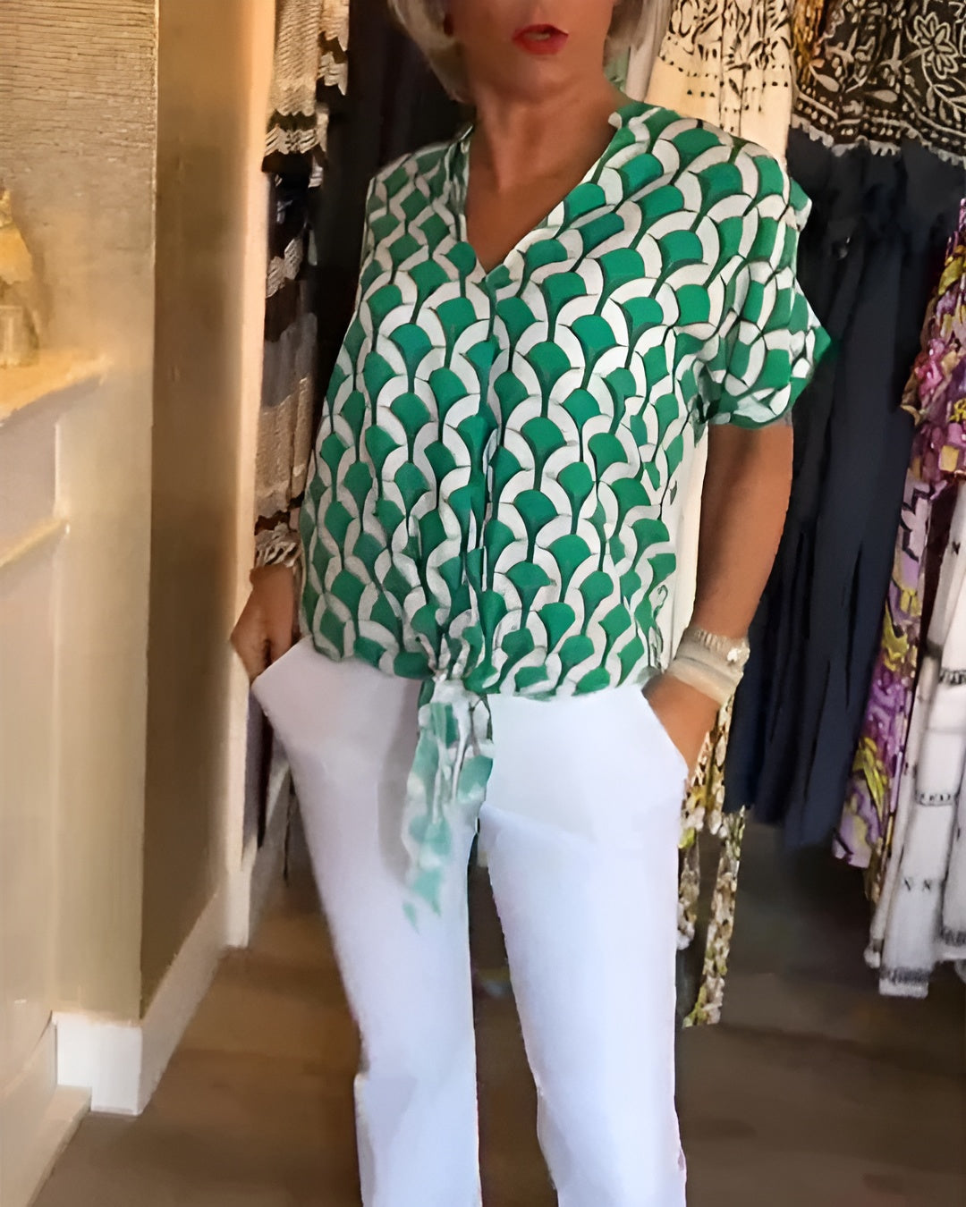 LEONTINE™ BLUSE | Let og elegant – din nye sommerfavorit