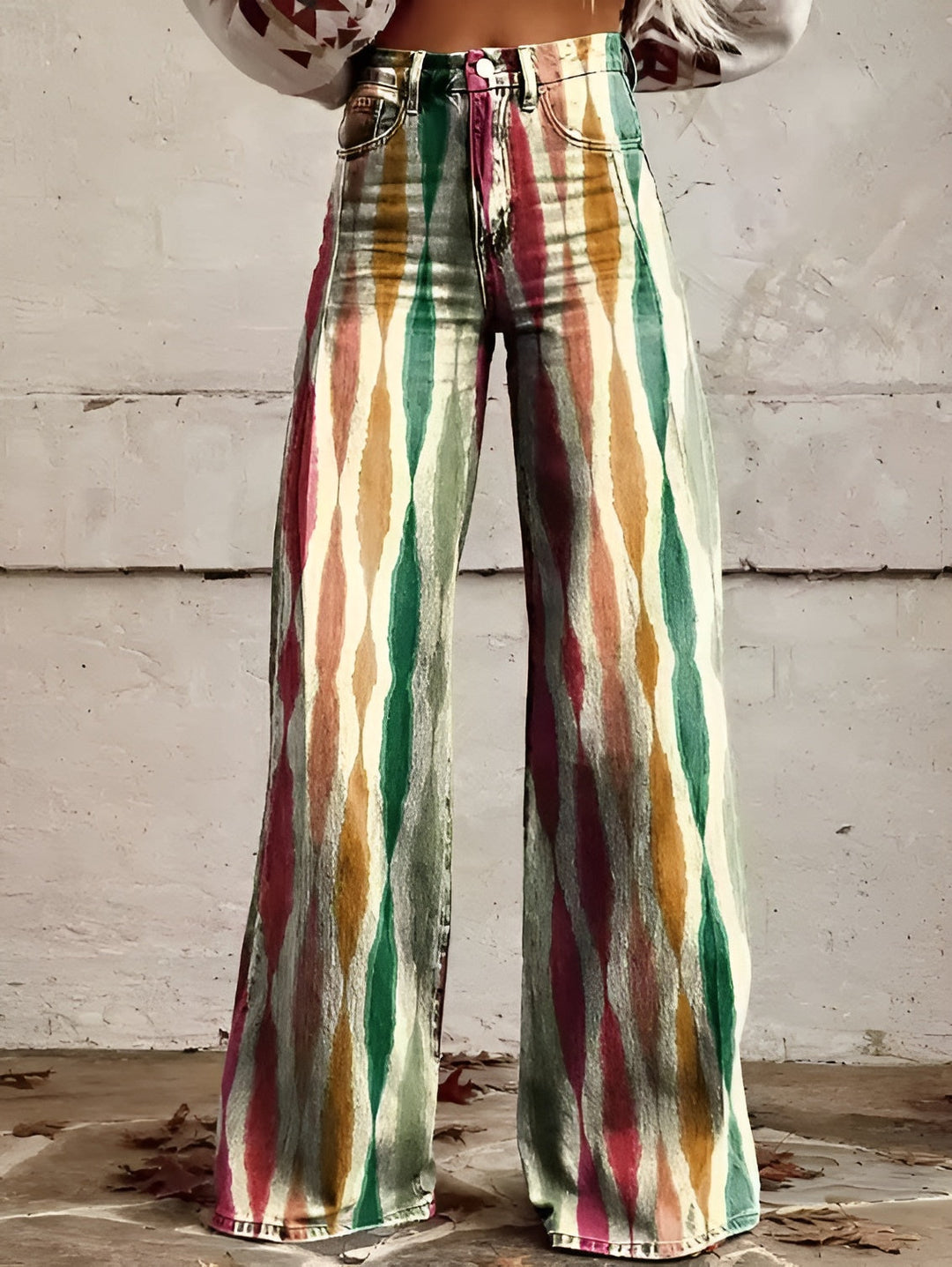 Mila™ | Vintage Brede Ben Jeans