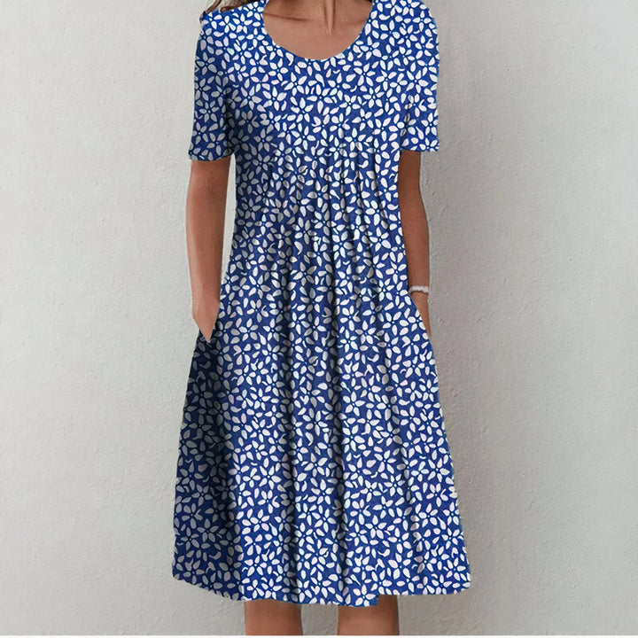 Nicolina™ – Sommerkjole med blomsterprint